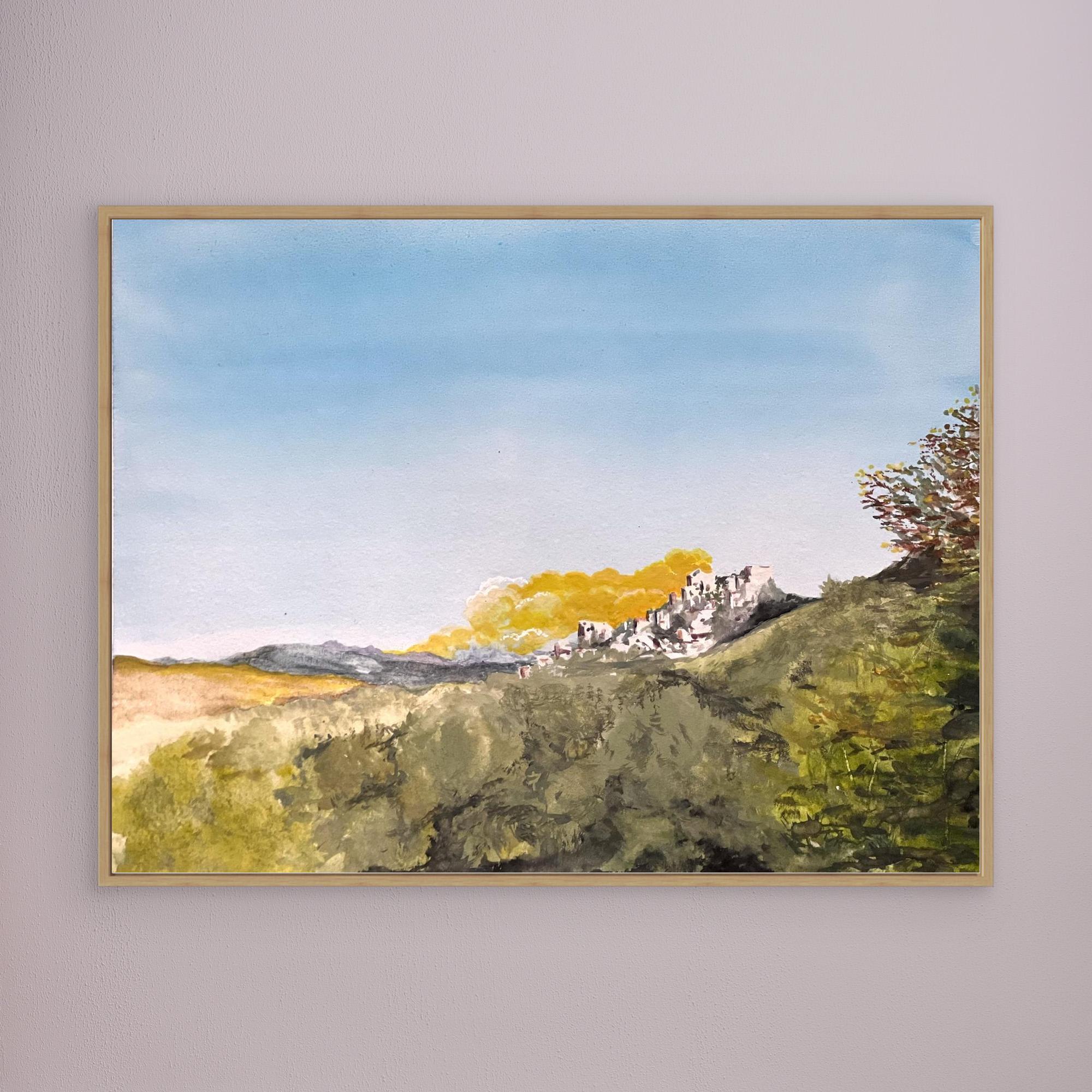 YELLOW CLOUD IN CILENTO