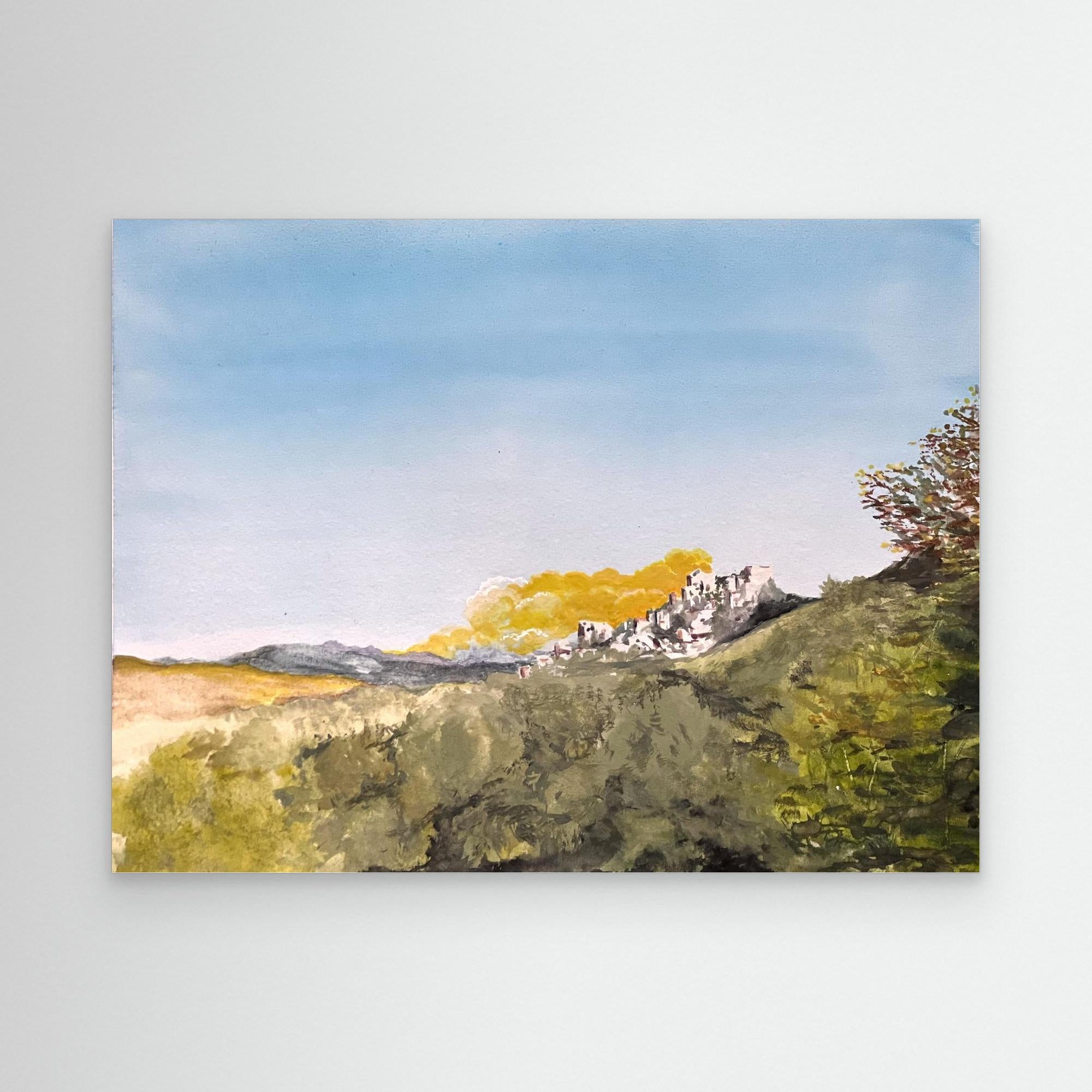 YELLOW CLOUD IN CILENTO